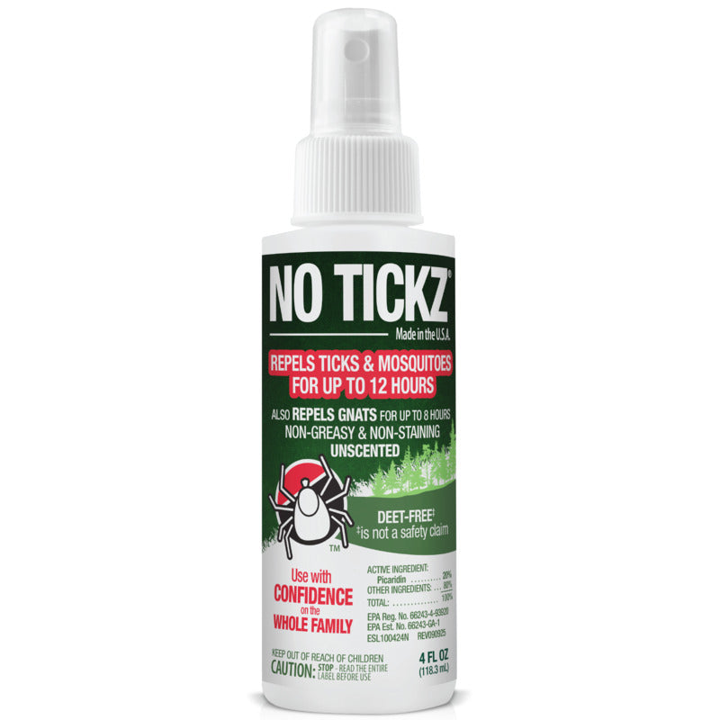 No Tickz® Tick Repellent, 4 oz. - Repels Ticks, Mosquitoes, Biting