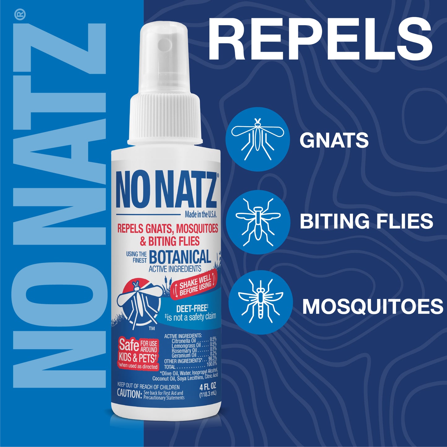 No Natz Insect Repellent - 4oz.