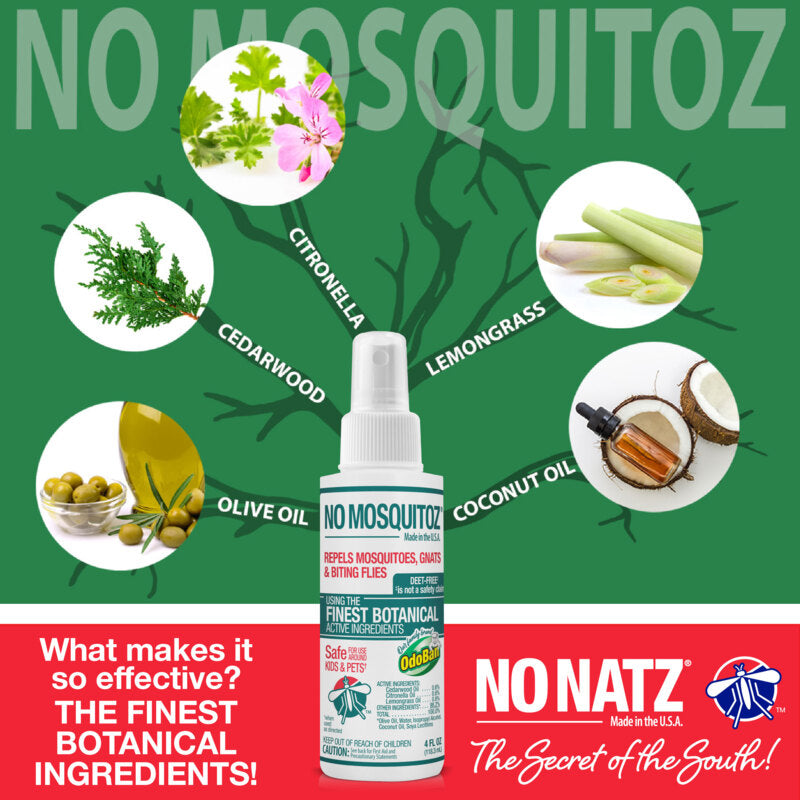 No Mosquitoz Insect Repellent - 4oz.