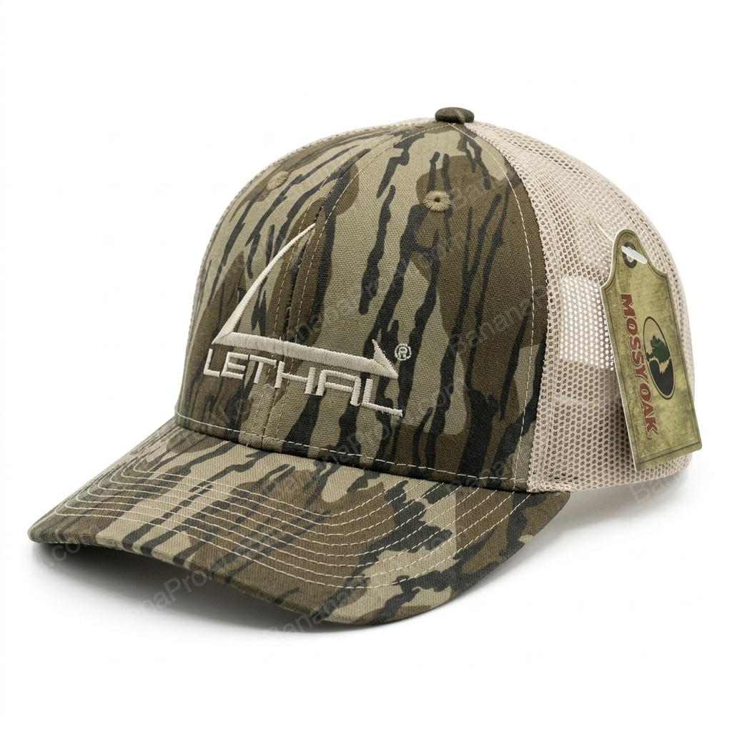 Mesh Back Hat, Mossy Oak – Lethal Products