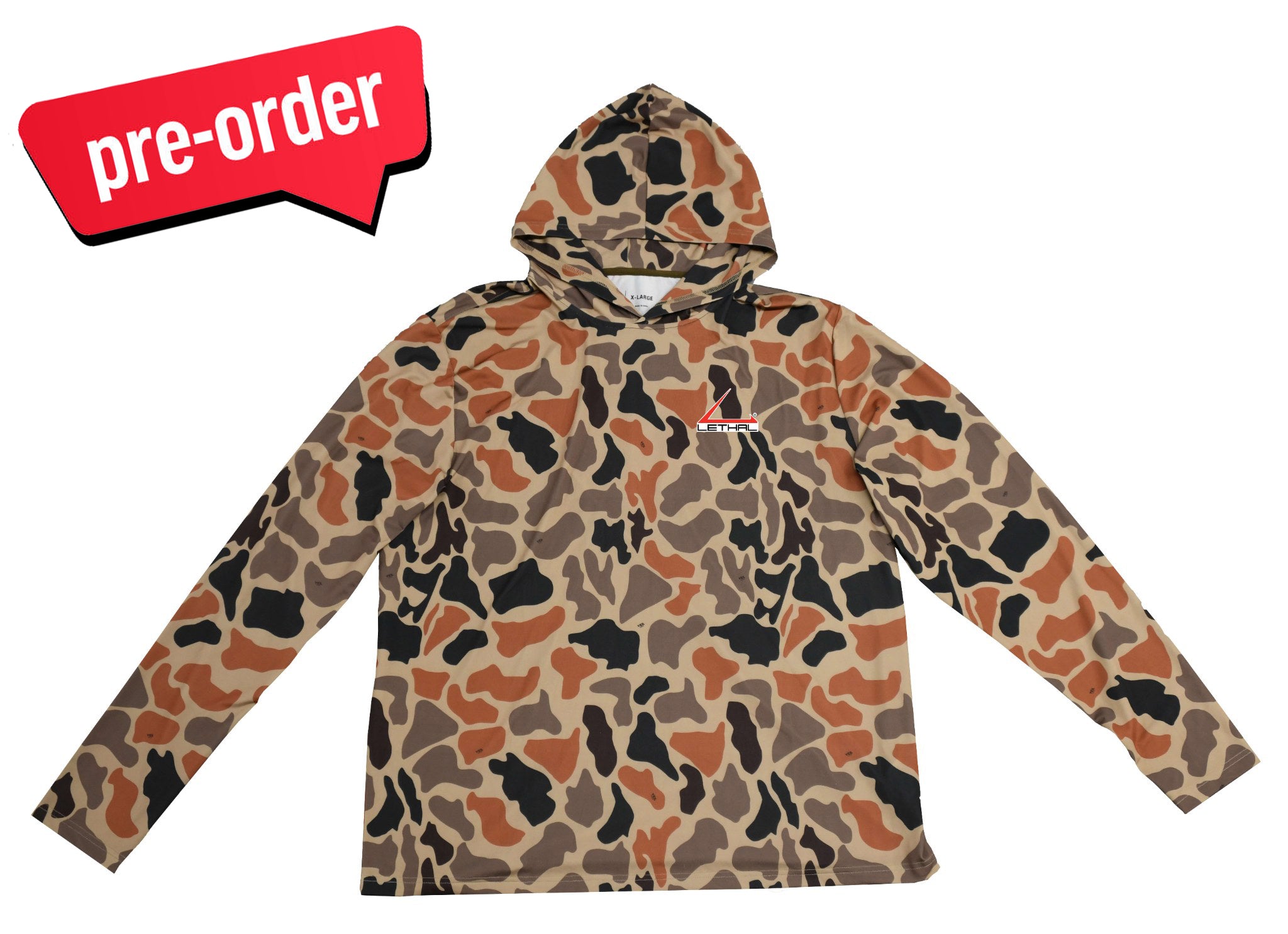 Lethal® Sun Hoodie - Retro Marsh Camo – Lethal Products