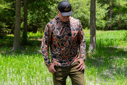 Lethal® Sun Hoodie - Retro Marsh Camo
