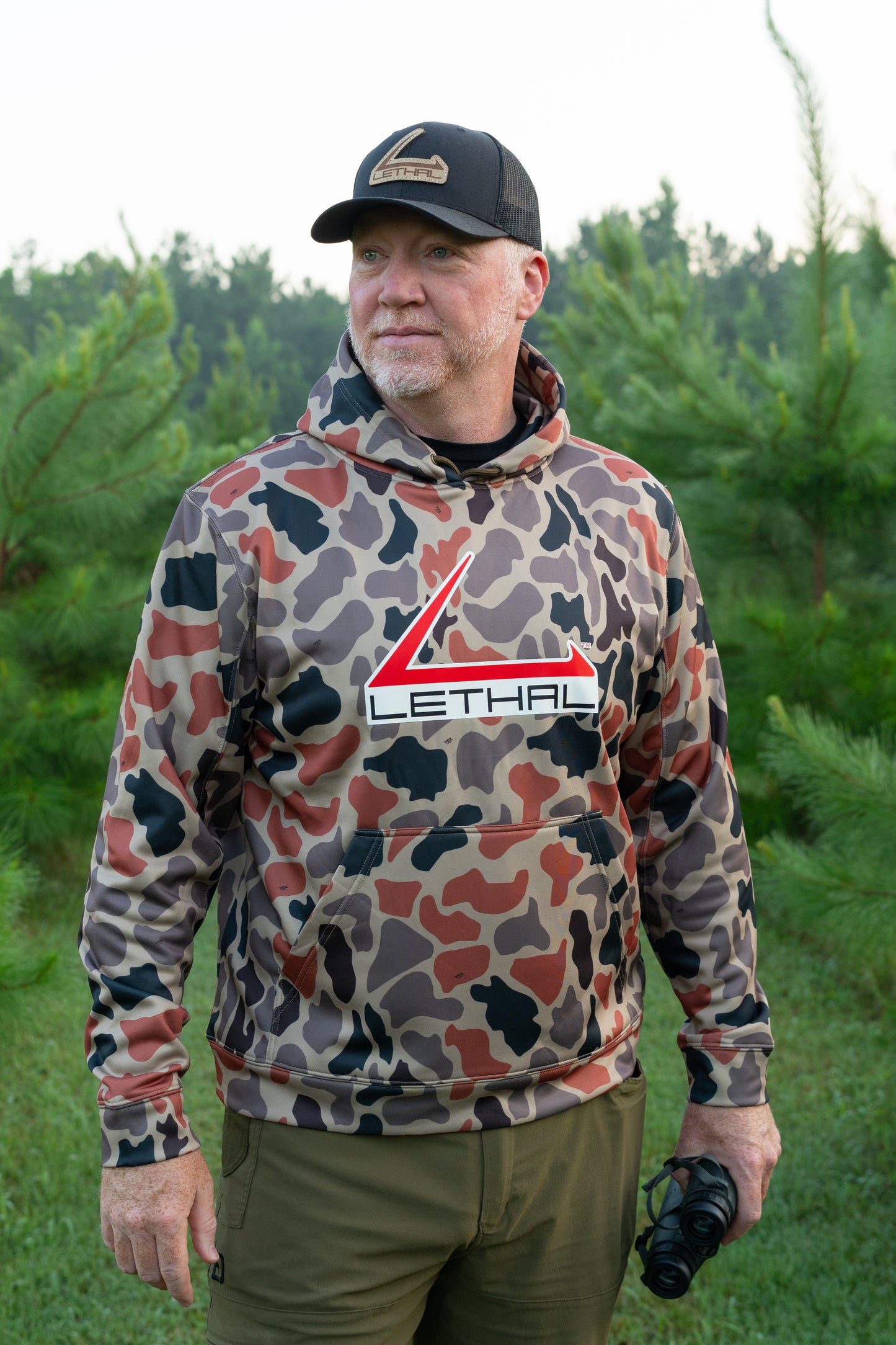 Lethal® Performance Hoodie - Retro Marsh Camo