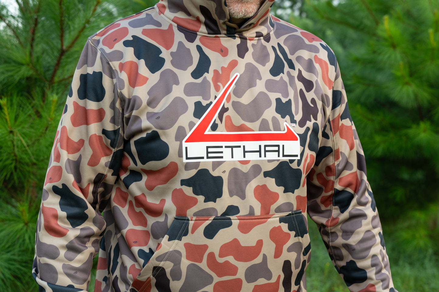 Lethal® Performance Hoodie - Retro Marsh Camo