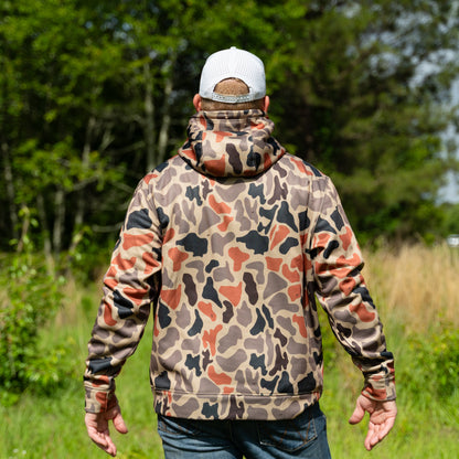 Lethal® Performance Hoodie - Retro Marsh Camo