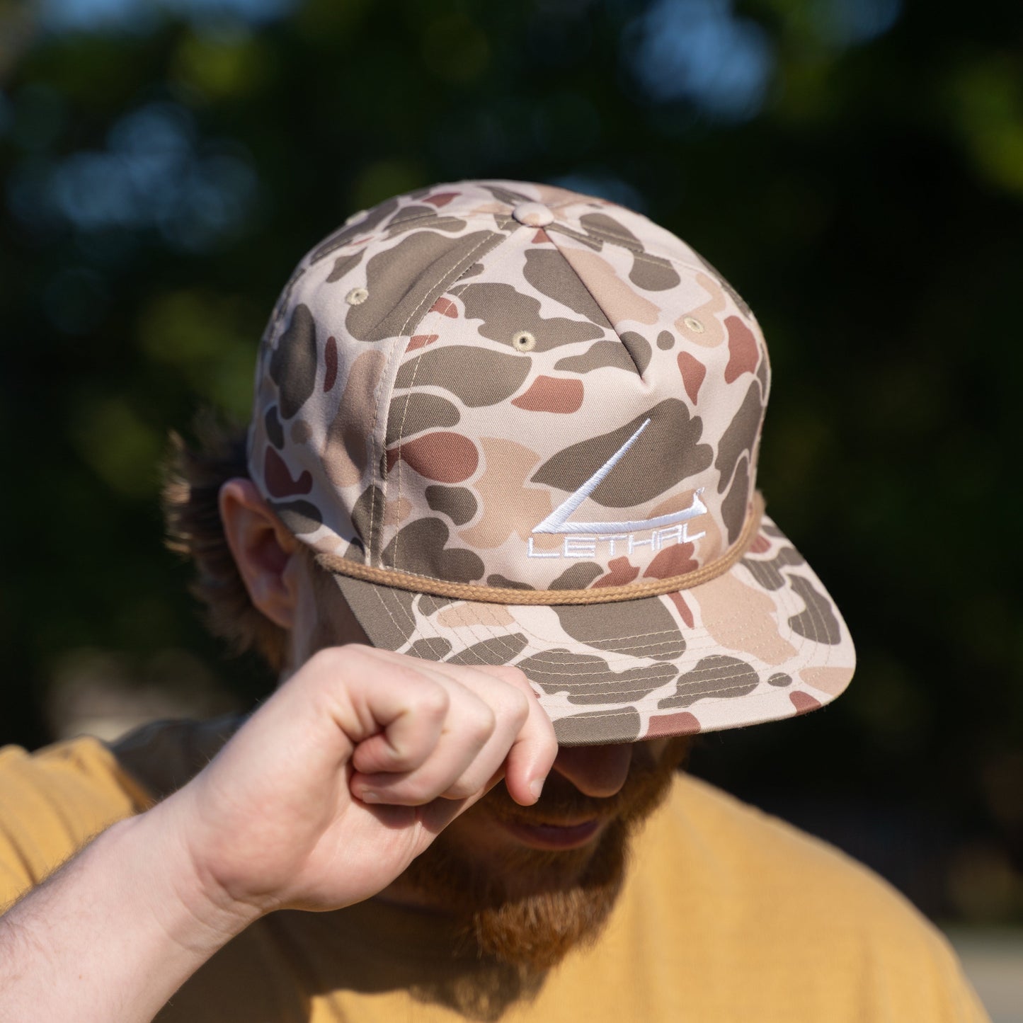 Lethal® Duck Blind Camo Snapback Hat