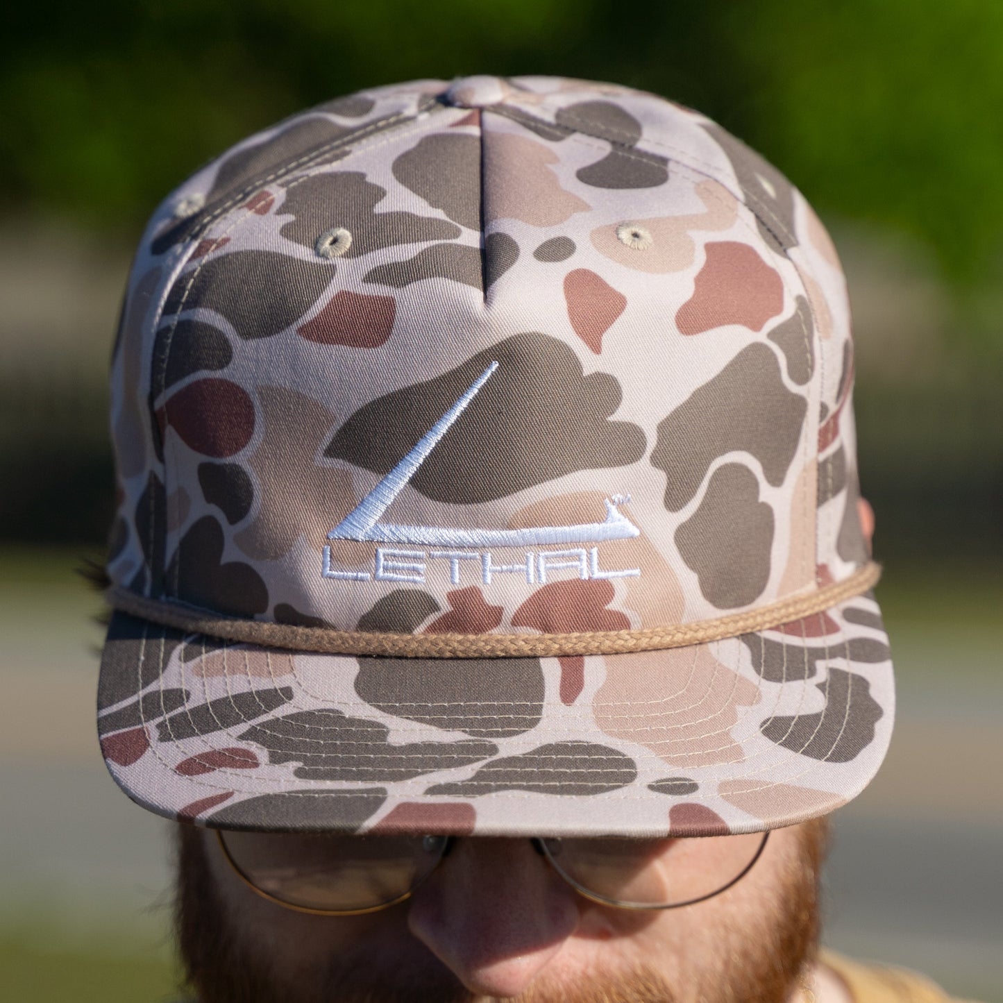 Lethal® Duck Blind Camo Snapback Hat