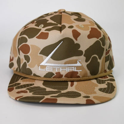 Lethal® Duck Blind Camo Snapback Hat