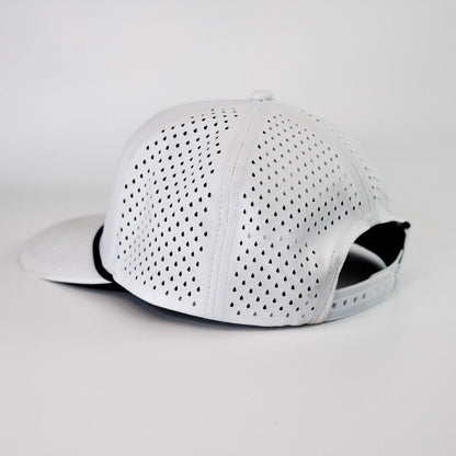 Lethal® White Structured Rope Snapback Hat