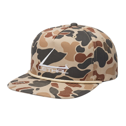 Lethal® Duck Blind Camo Snapback Hat