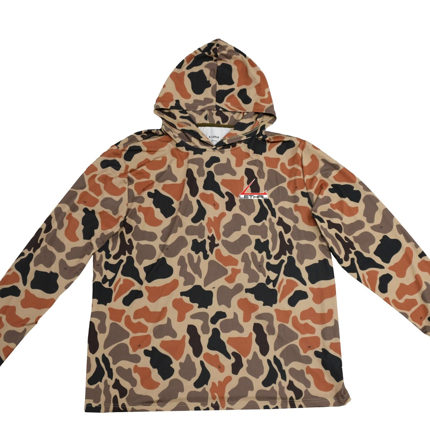 Lethal® Sun Hoodie - Retro Marsh Camo